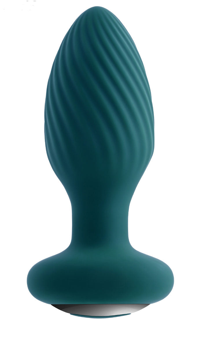 Playboy Pleasure - Spinning Tail Teaser - Butt Plug - Deep Teal PB-RS-2321-2
