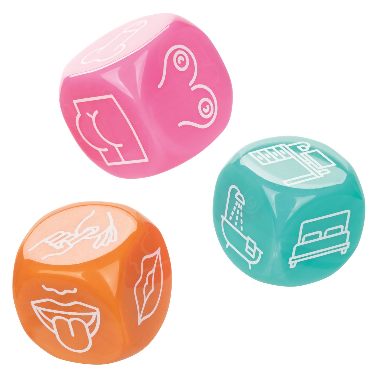 Naughty Bits Roll With It Icon - Based Sex Dice Game SE4410772