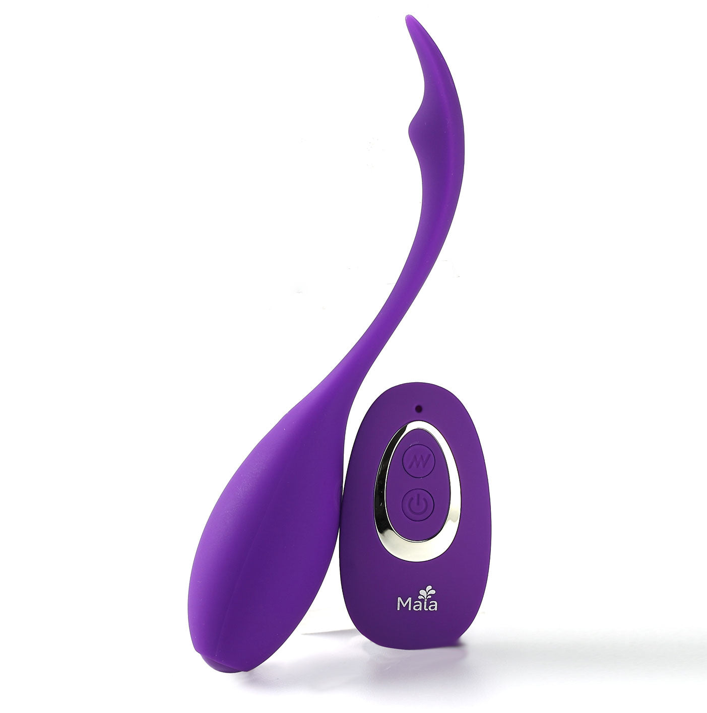 Syrene Remote Control Luxury USB Rechargeable Bullet Vibrator - Purple MTLM16-D07T