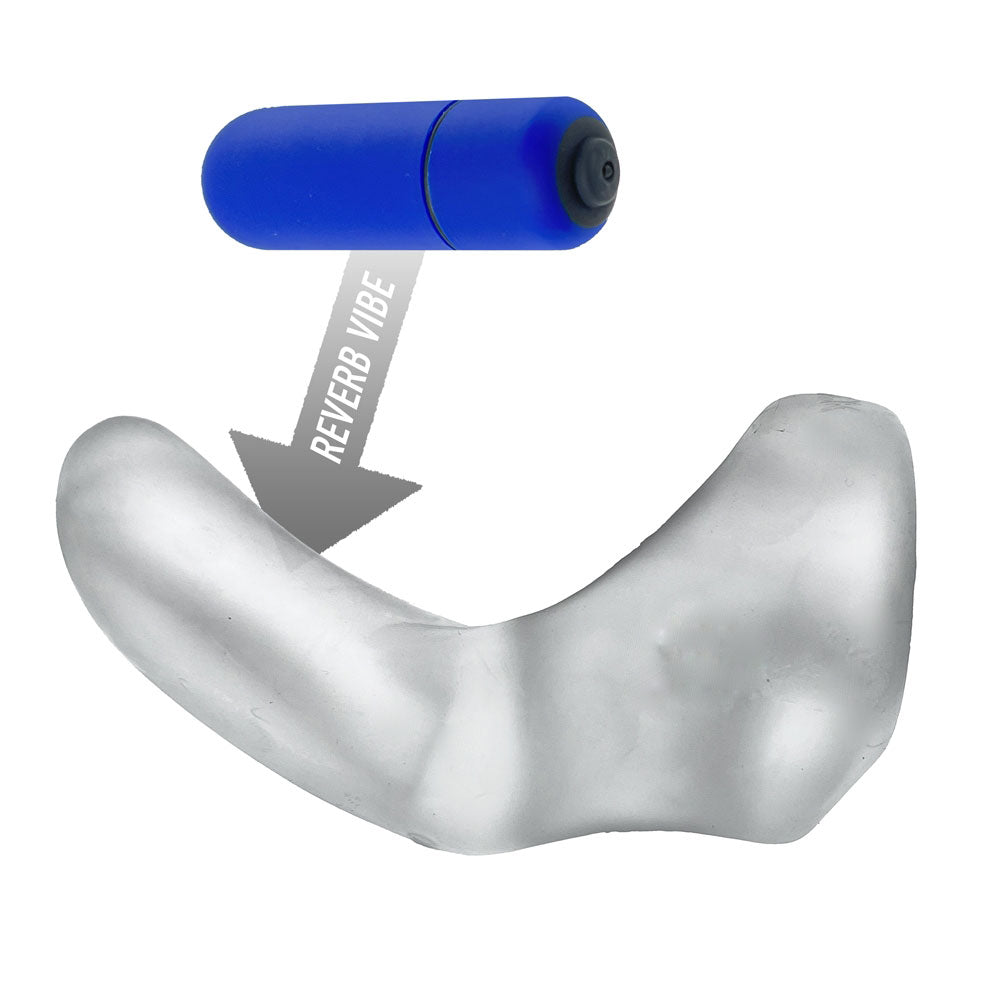 Buzzfuck Taint Vibe-Sling - Clear Ice HUJ-138-CLRICE