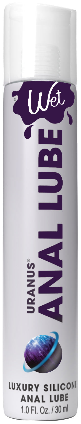Wet Uranus Anal Lube - Premium Silicone Based Lubricant 1.0 Oz WT35001