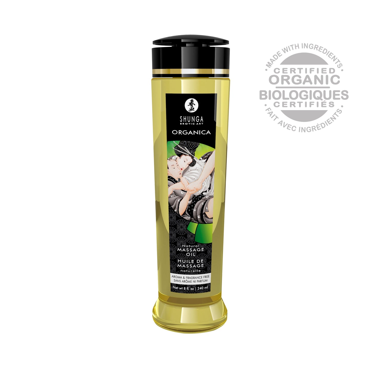 Organica Massage Oils - Naturelle - 8 Fl. Oz. SHU1322