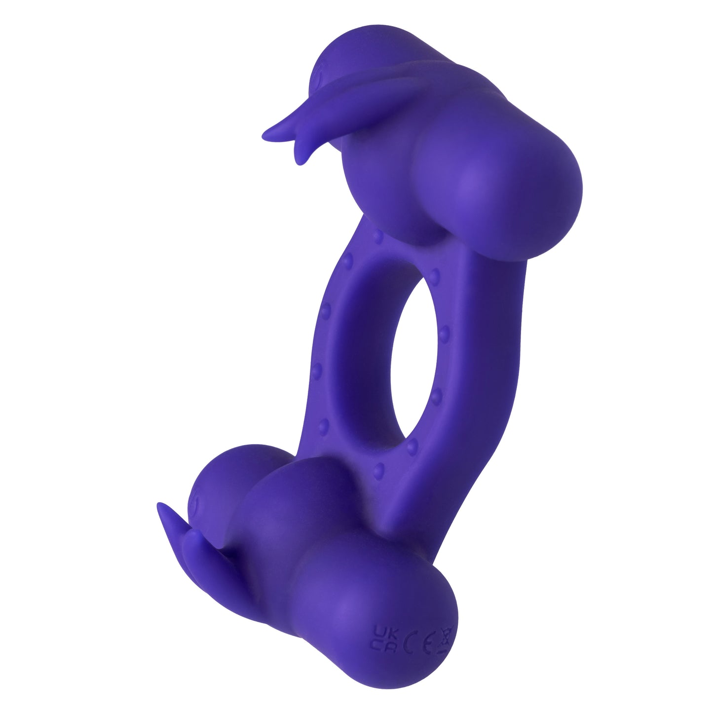 Silicone Rechargeable Triple Orgasm Enhancer - Purple SE1843503