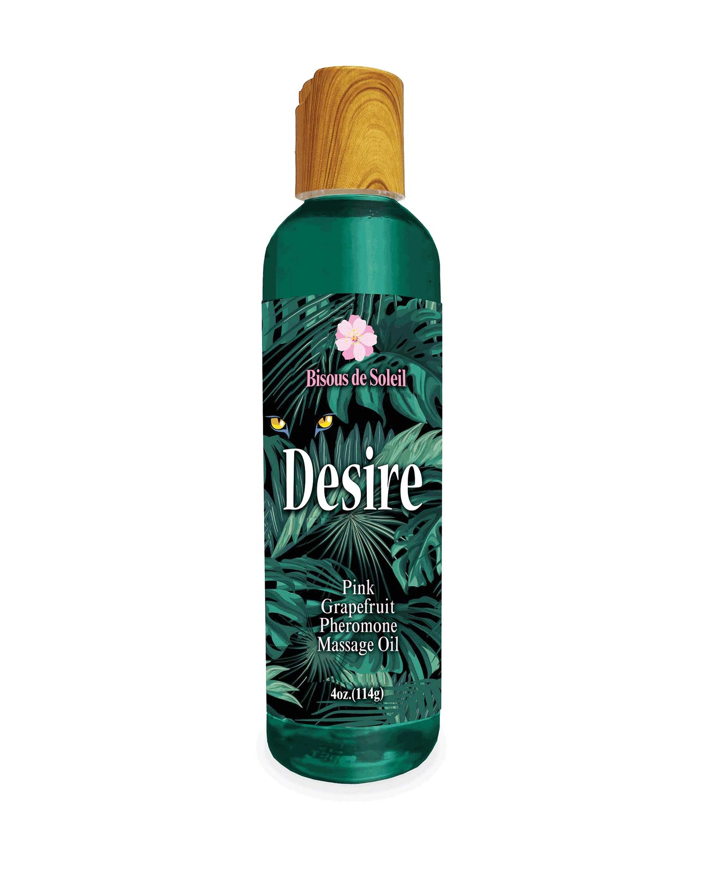 Desire Pheromone Massage Oil 4 Oz - Pink Grapefruit LG-BT700