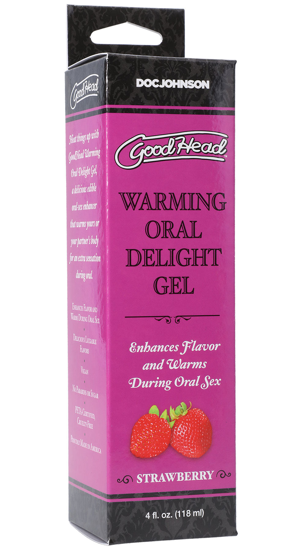 Goodhead - Warming Oral Delight Gel - Strawberry - 4 Fl. Oz. DJ1361-13-BX