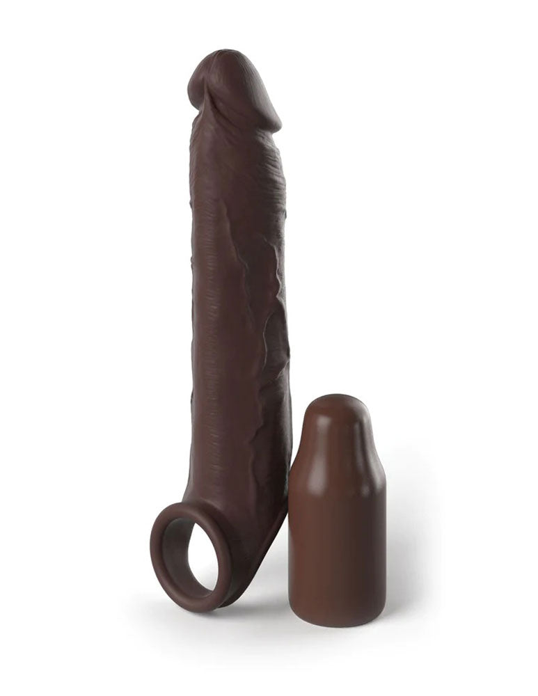 Fantasy X-Tensions Elite 7 Inch Extension With Strap - Brown PD4157-29