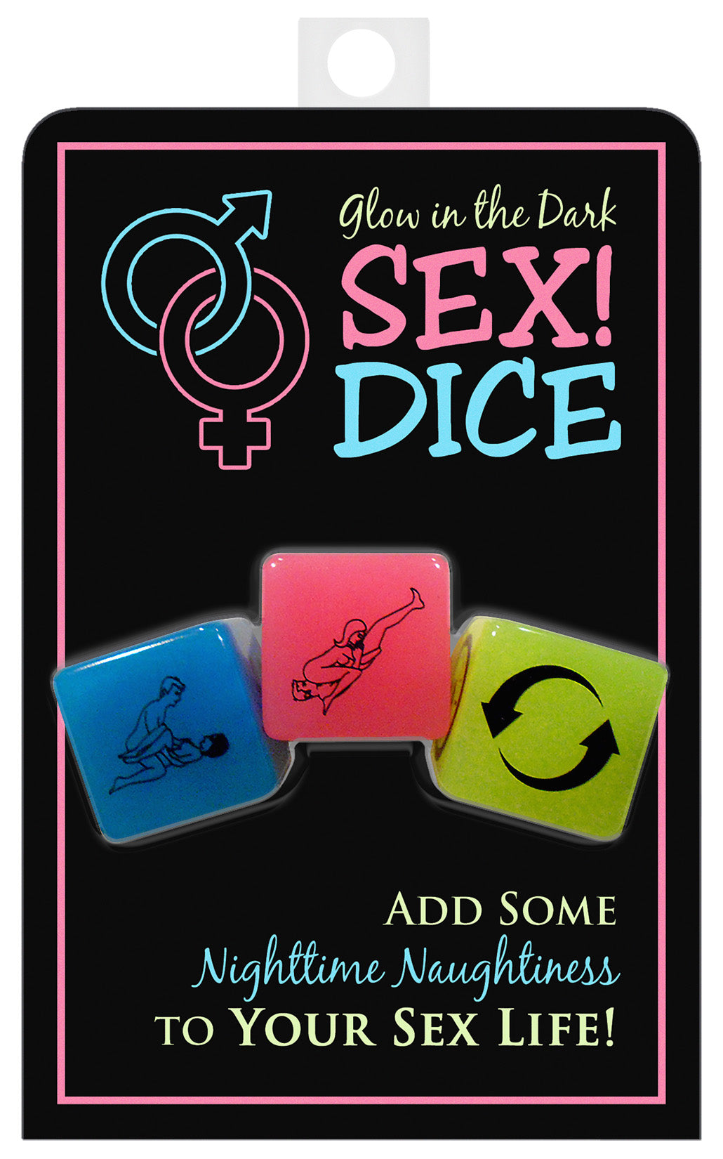 Glow-in-the-Dark Sex! Dice KG-BGR126