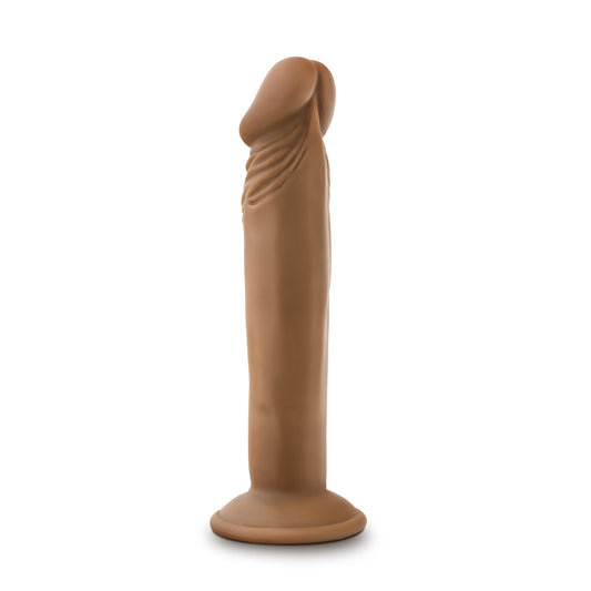 Dr. Skin  -  Dr. Small  -  6  Inch  Dildo  - Mocha BL-14627