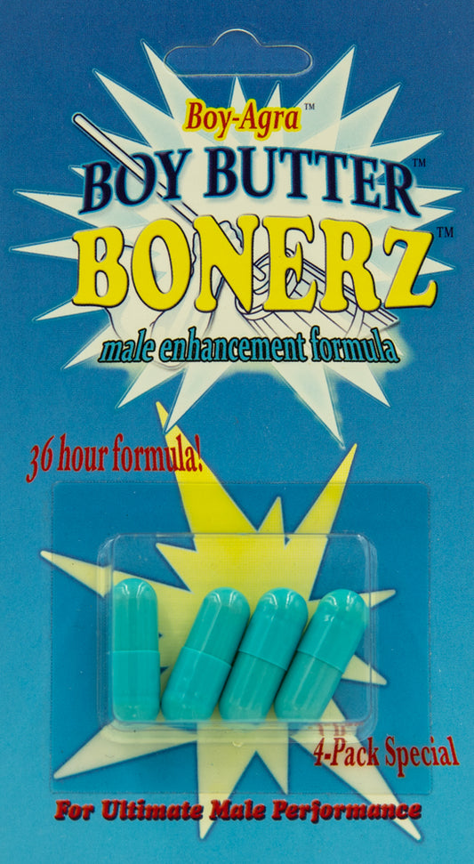 Boy-Agra Boy Butter Bonerz - Male Enhancement 4 Pack BNZ04