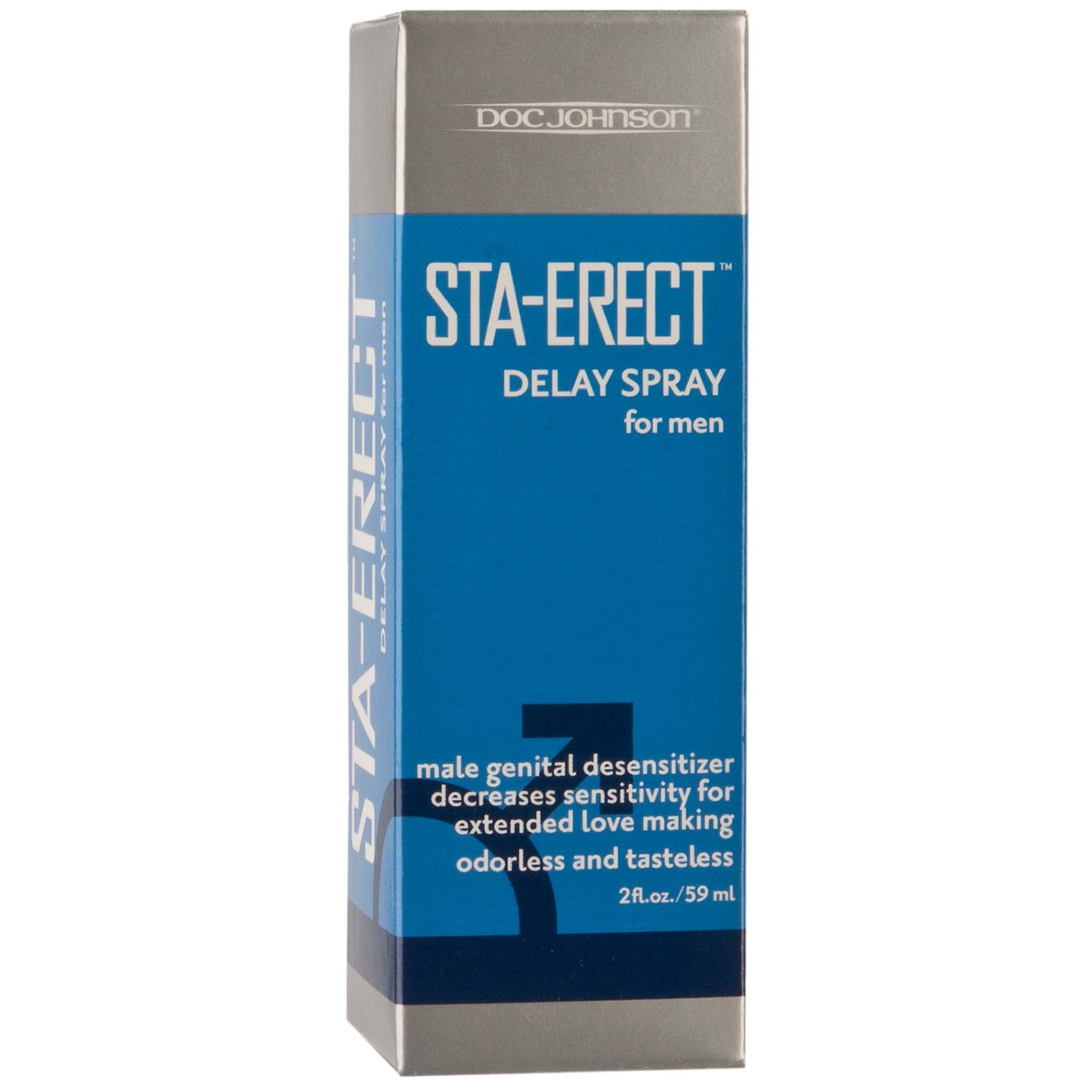 Sta-Erect Delay Spray for Men - 2 Fl. Oz. - Boxed DJ1312-02