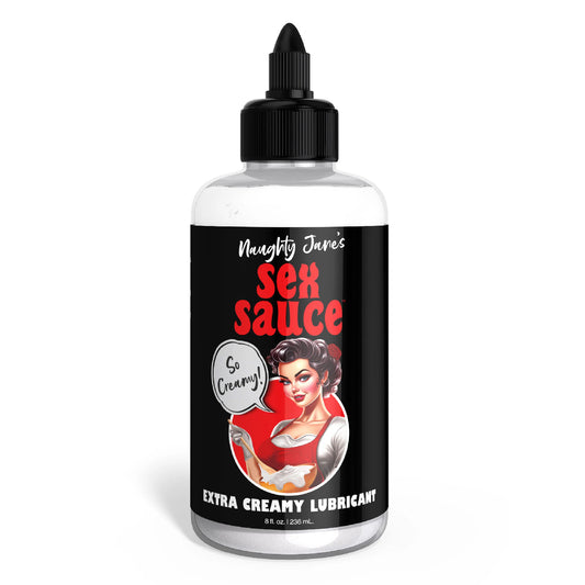 Naughty Jane's Sex Sauce Extra Creamy Lubricant 8 Oz NJ-AH397-8OZ