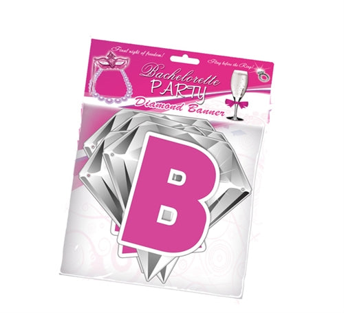 Bachelorette Party Diamond Banner HTP2857