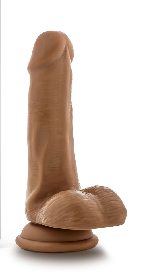 Dr. Skin - Dr. Jeffrey - 6.5 Inch Dildo With Balls - Tan BL-14807