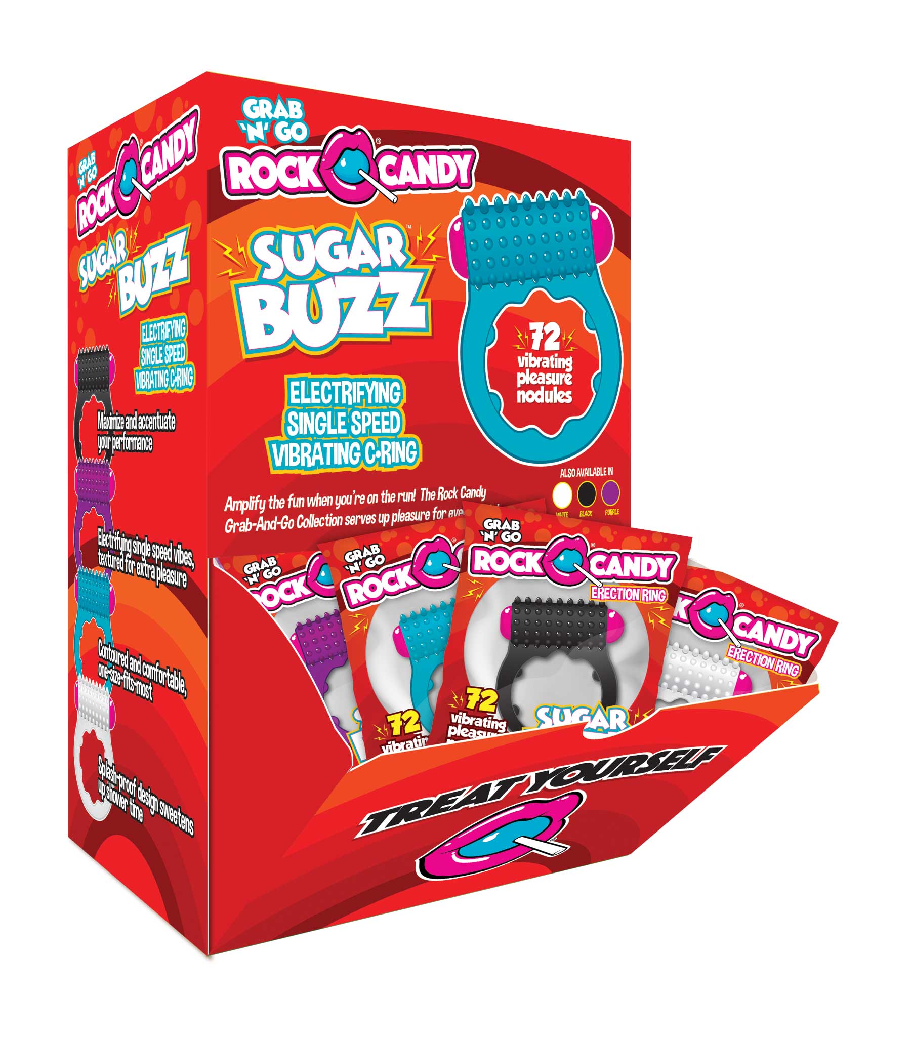 Sugar Buzz 24 Pk Display - Assorted RC-SBZ-124