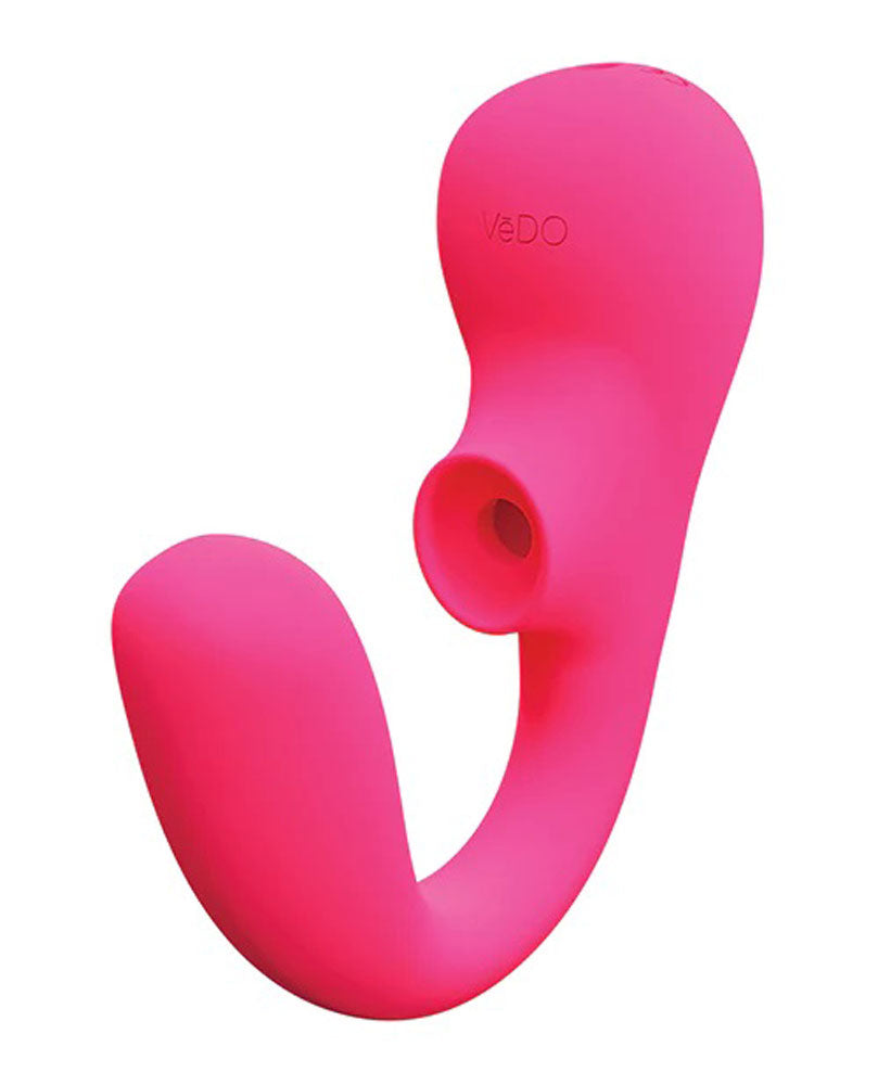 Suki Plus Rechargeable Dual Sonic Vibe - Foxy Pink VI-F1409